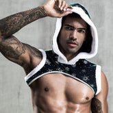 Sexy Gay White Christmas Costume